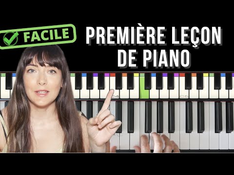 Leçon de piano n°1 : Position des mains sur le clavier 