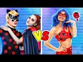 Oh Não! Vampiro Roubou Meu Namorado | Ladybug vs. Vampiro | MAKEOVER Divertido!