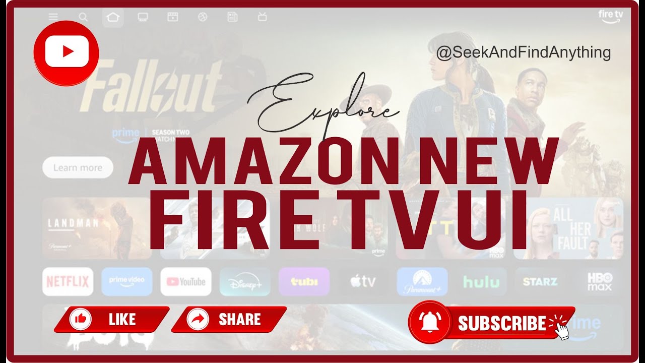 Exploring Amazon’s New Fire TV UI