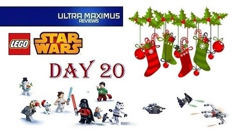 ❄️ Day 20 LEGO Star Wars Advent Calendar 2020