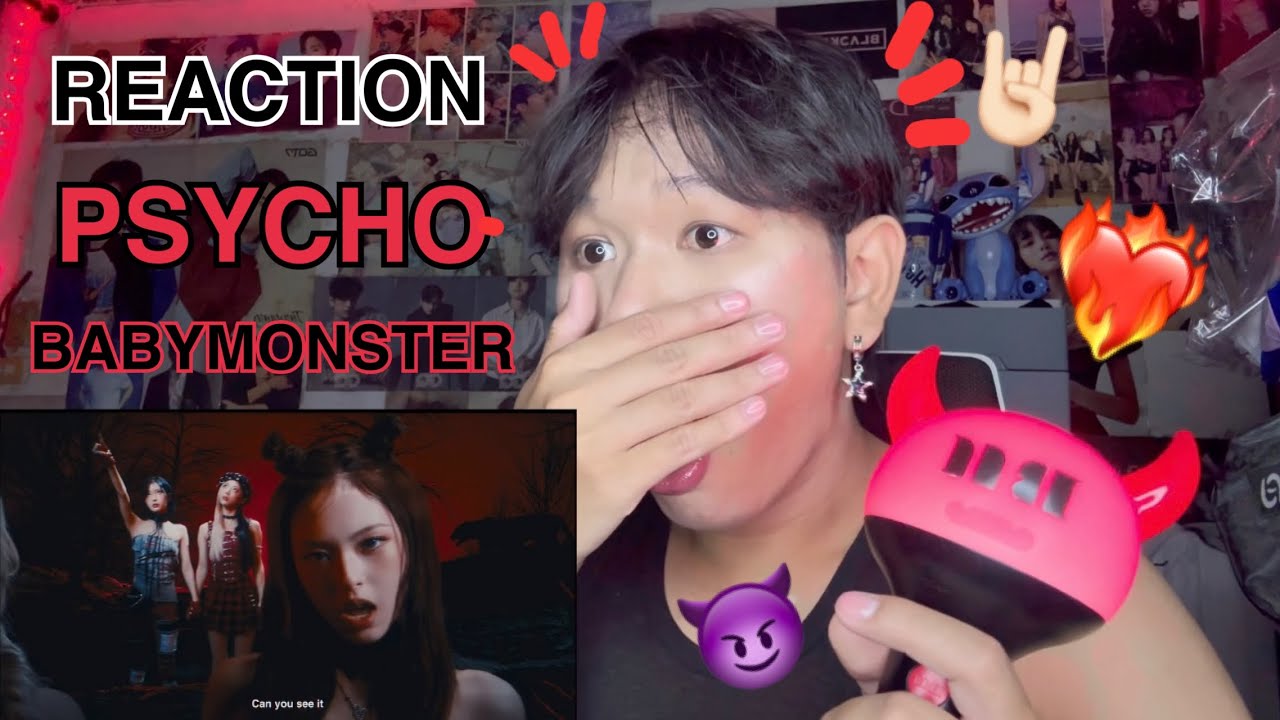 REACTION😈 BABYMONSTER - ‘PSYCHO’ MV | เพลงหยิกหลังเพลงไตเติ้ลมาก!!! | Jamemie James