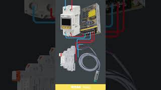 Building a Reactive Control Setup Around a Voltage Protector with Sensor and Relay Interaction.