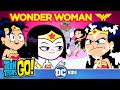 Teen Titans Go! po polsku | Gościnne występy Wonder Woman  | DC Kids