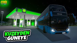 Türkiye'nin En Kuzeyinden En Güneyine Gece Yolculuğu !!! Otobüs Simulator Ultimate