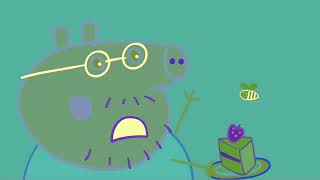Peppa Pig! Get away, Help!! Daddy Pig! 🐝🏃‍♂️ [Sponsored by Klasky Csupo Effects]