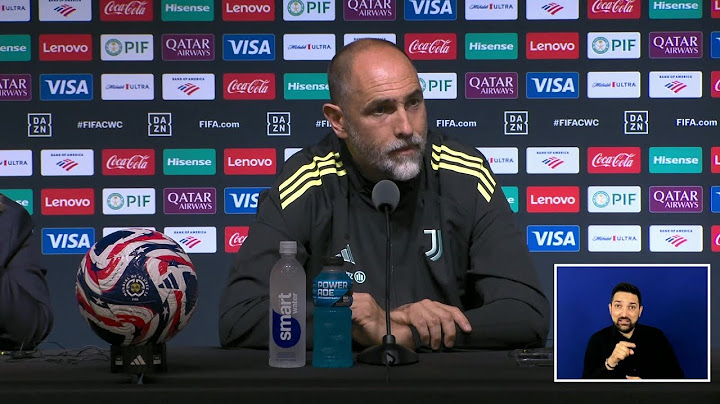 AL-AIN - JUVE, Tudor: "non siamo qui per partecipare, ma per vincere". Conferenza stampa