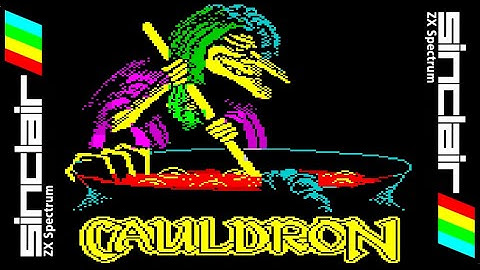 CAULDRON (1985) Walkthrough, ZX Spectrum