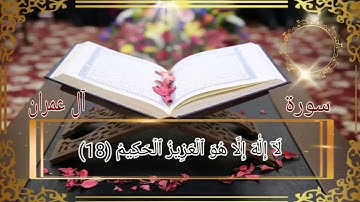 سورة آل عمران أية رقم (15) إلى الأية رقم (22) بصوت القارئ وديع اليمني ..