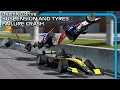 Formula car Suspension And Tyres Failure#2 | BeamNG.drive