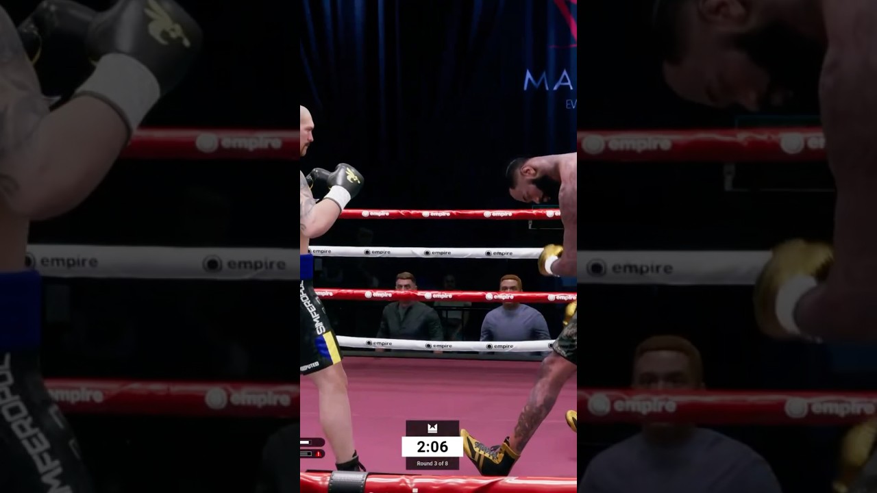 WHAT A CRAZY KO 😱‼️ 