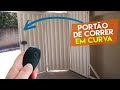 PORTÃO DE CORRER EM CURVA AUTOMÁTICO ⚙ (articulado e dobrável)