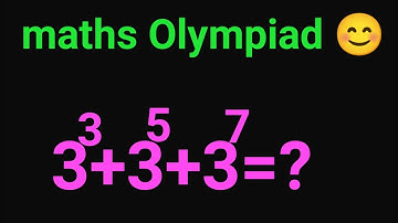A Nice Exponential equation/ Maths Olympiad
