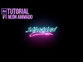 TUTORIAL TEXTO NEÓN ANIMADO AFTER EFFECTS (Español)