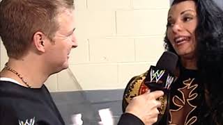 11.17.02 Survivor Series DVD Extra - Victoria Interview