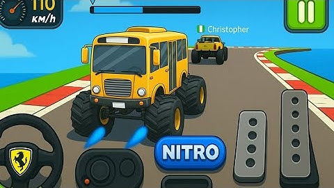 Crazy Bus Mega Ramp Impossible Racing Bus Stunts Impossible Tracks - Android Gameplay | DDK Games