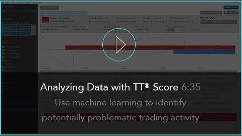 Analyzing Data with TT® Score and Machine Learning | TT® Futures Trading Platform