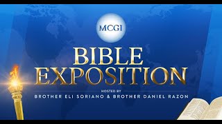 MCGI Bible Exposition | English Translation | Monday, May 15, 2023 (12 p.m. EDT)