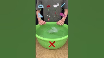 How Many Will Float #asmr #experimnent #stisfying