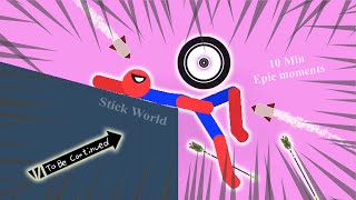 10 Min Best falls | Stickman Dismounting funny and epic moments | Like a boss compilation #593 screenshot 5