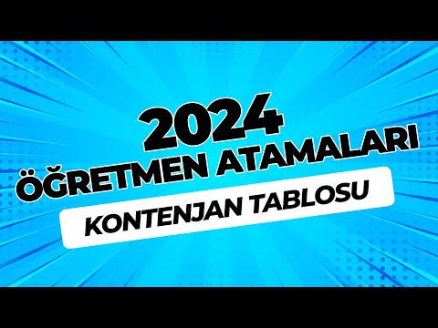 2024 Öğretmenlik Atama
