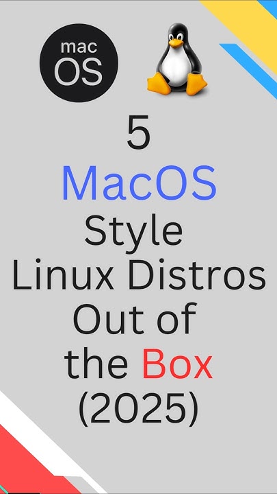 5 macOS‑Style Linux Distros 2025 | Out of the Box #linux #macos - YouTube