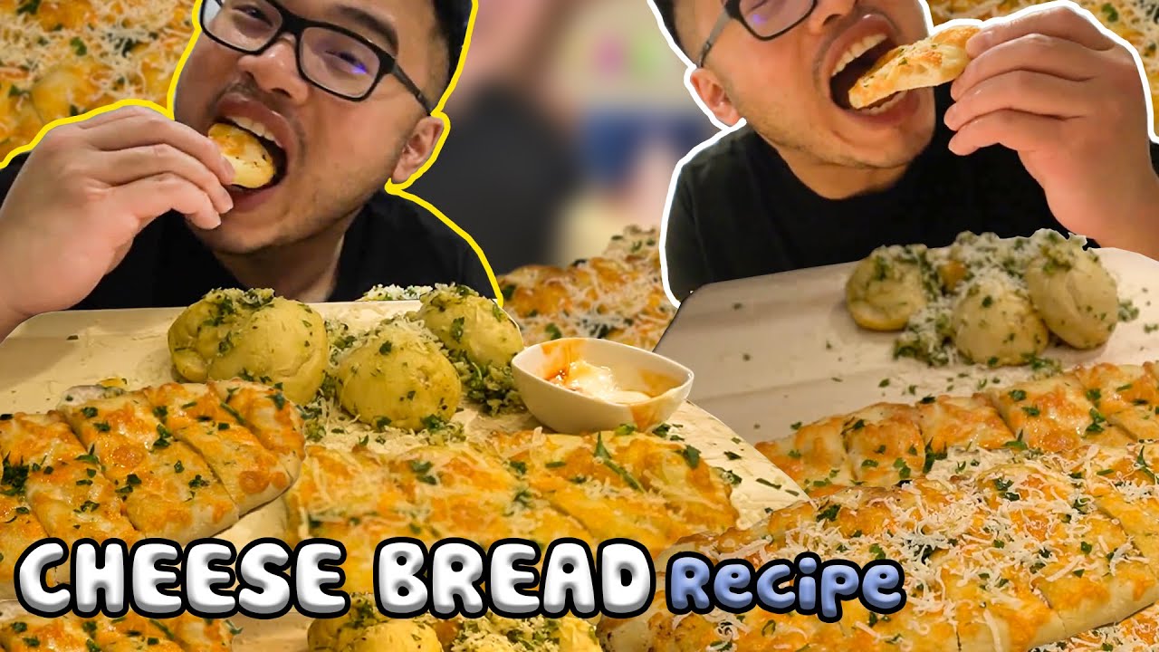 A 5 Day Old Pizza Dough CHEESE BREAD RECIPE YouTube