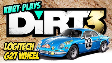 Kurt Plays DiRT 3 with Logitech G27 Racing Wheel
