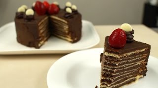 Torta panqueque chocolate