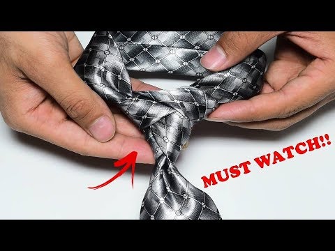 How to tie a tie Easily Step by Step For Beginners // Wear a tie