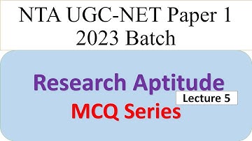 UGC NTA NET - MCQ