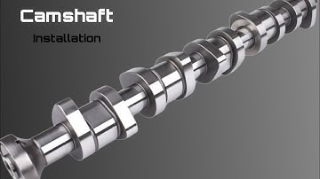 Isuzu kb280 dt 4jb1 cam shaft installation