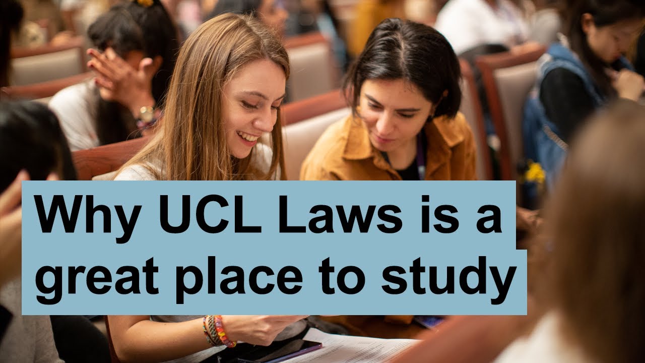 Why UCL Faculty of Laws is a great place to study