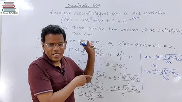 Math-Quadratic Equation/ Basic Concept of Theory. Nature of Roots.  Class 11/JEE MAIN.