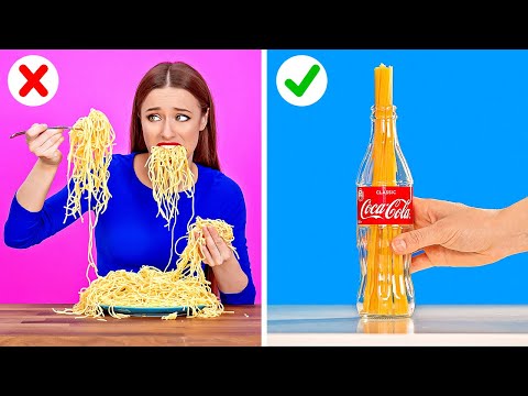 SMART KITCHEN HACKS TO MAKE YOUR LIFE EASIER || Funny Cooking Tips by 123 GO!