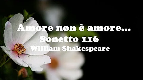 Cosa dice Shakespeare sull'amore?
