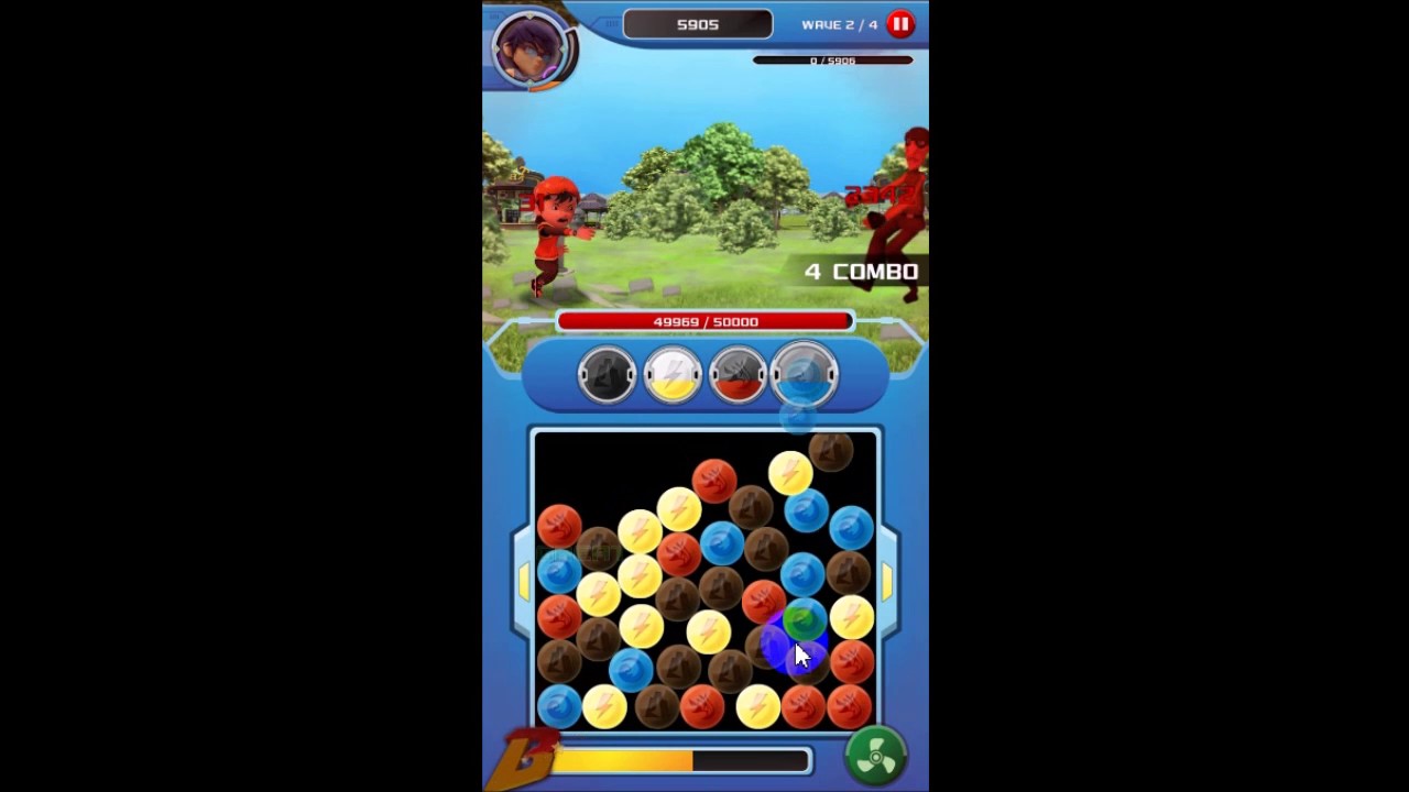 Boboiboy Power Sphere Game Walkthrough #3 (Level 21-30) - YouTube