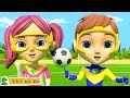 Soccer Song Nursery Rhyme & Cartoon Video by Little Treehouse