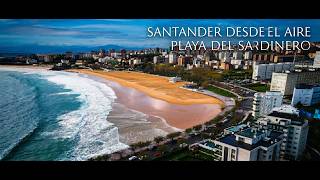 ¿LA PLAYA MÁS BONITA DE ESPAÑA? 🇪🇸 El Sardinero, Santander (Drone 4K)