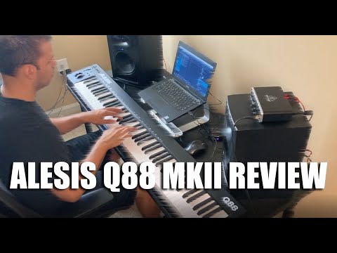 ALESIS Q88 MKII MIDI CONTROLLER REVIEW