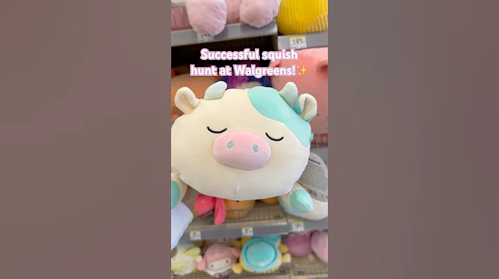 My squish hunting trip to Walgreens was SO successful! #squishmallows #fyp #plushies #follow