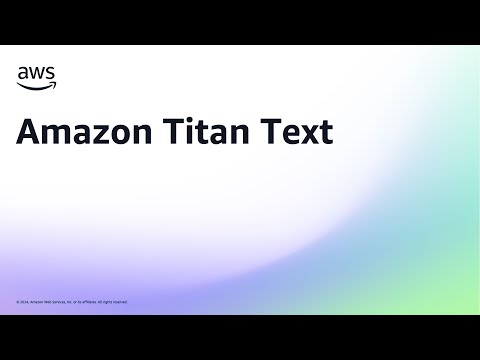 Amazon Titan Text Demo | Amazon Web Services