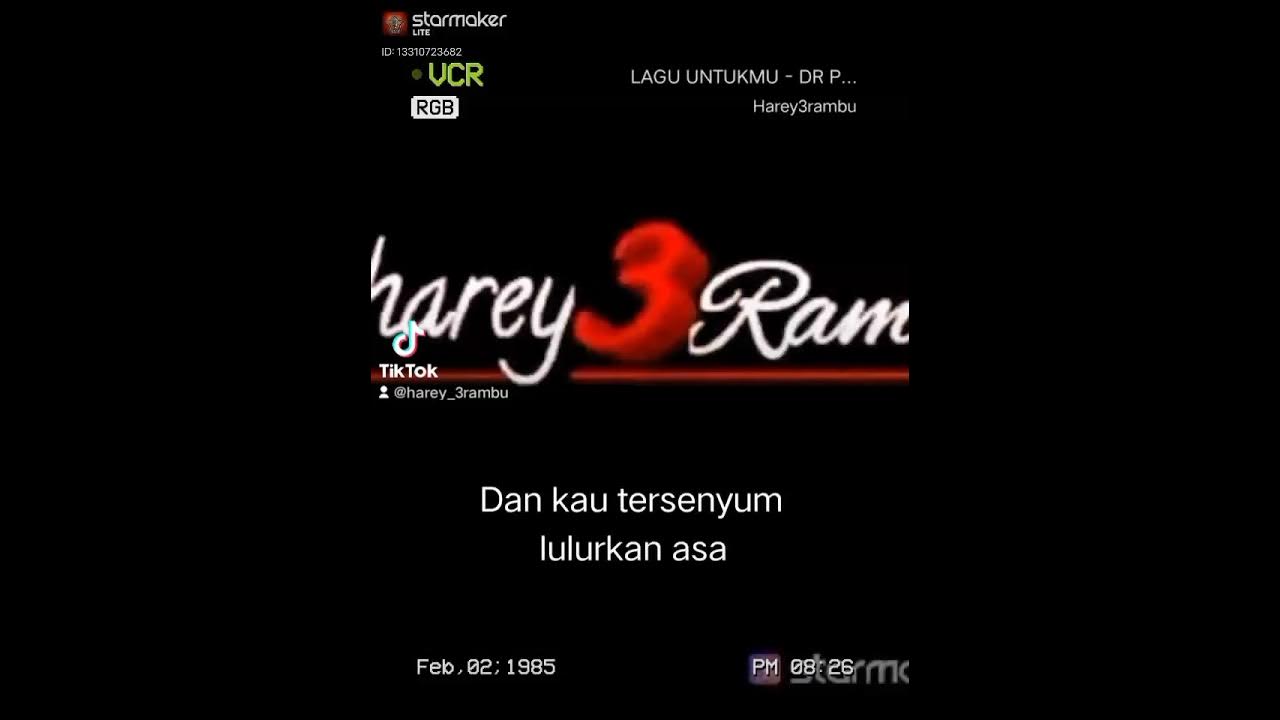 LAGU UNTUKMU - DR PM ( KARAOKE) LAGU UNTUKMU - DR PM ( KARAOKE)
