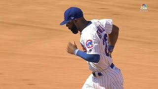 COL@CHC: Heyward makes catch, doubles off Desmond