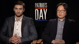 Jimmy O. Yang And Themo Melikidze Discuss Patriots Day
