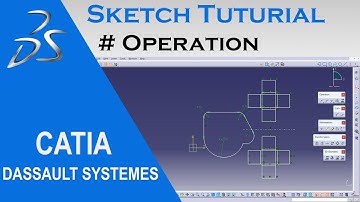 CATIA V5-6R2021 Operation Tools | Master Sketch Editing Techniques