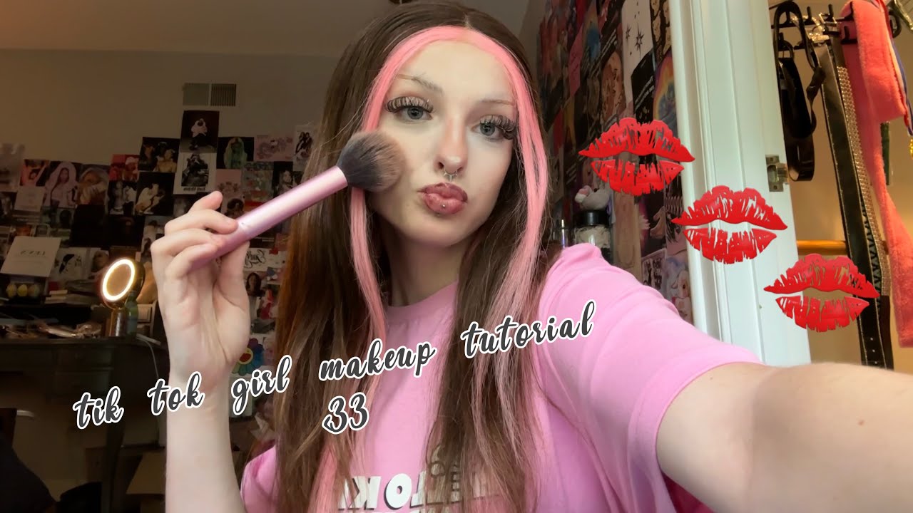TIK TOK GIRL MAKEUP TUTORIAL YouTube