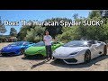 Lamborghini Huracan Spyder Review!