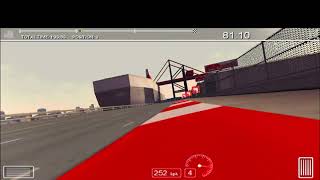 【レースゲーム：iOS】 Fastlane Lite #Industrial Route screenshot 2