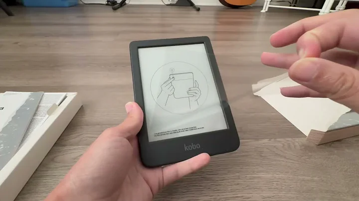 Unprofessional unboxing: Kobo Clara BW