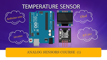 001 temperature sensor module with Oled display